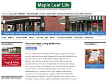 Tablet Screenshot of mapleleaflife.com